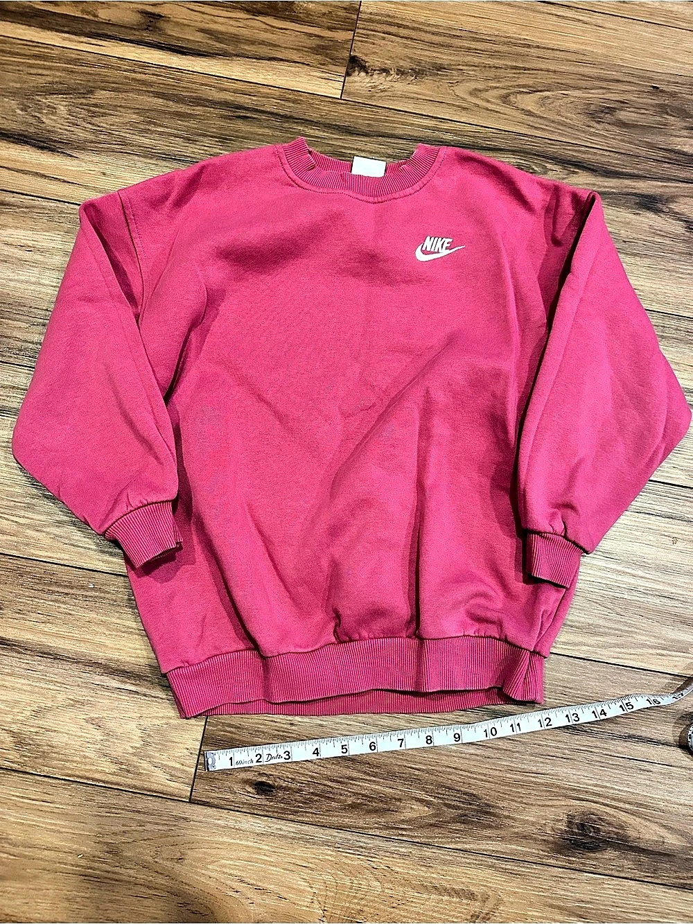 Nike Pink Crewneck Sweatshirt Girls Medium
